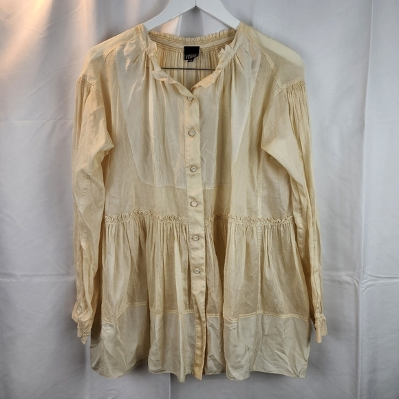 GIANFRANCO Ferre silk vintage blouse size S(38) in VGUC - Picture 1 of 16